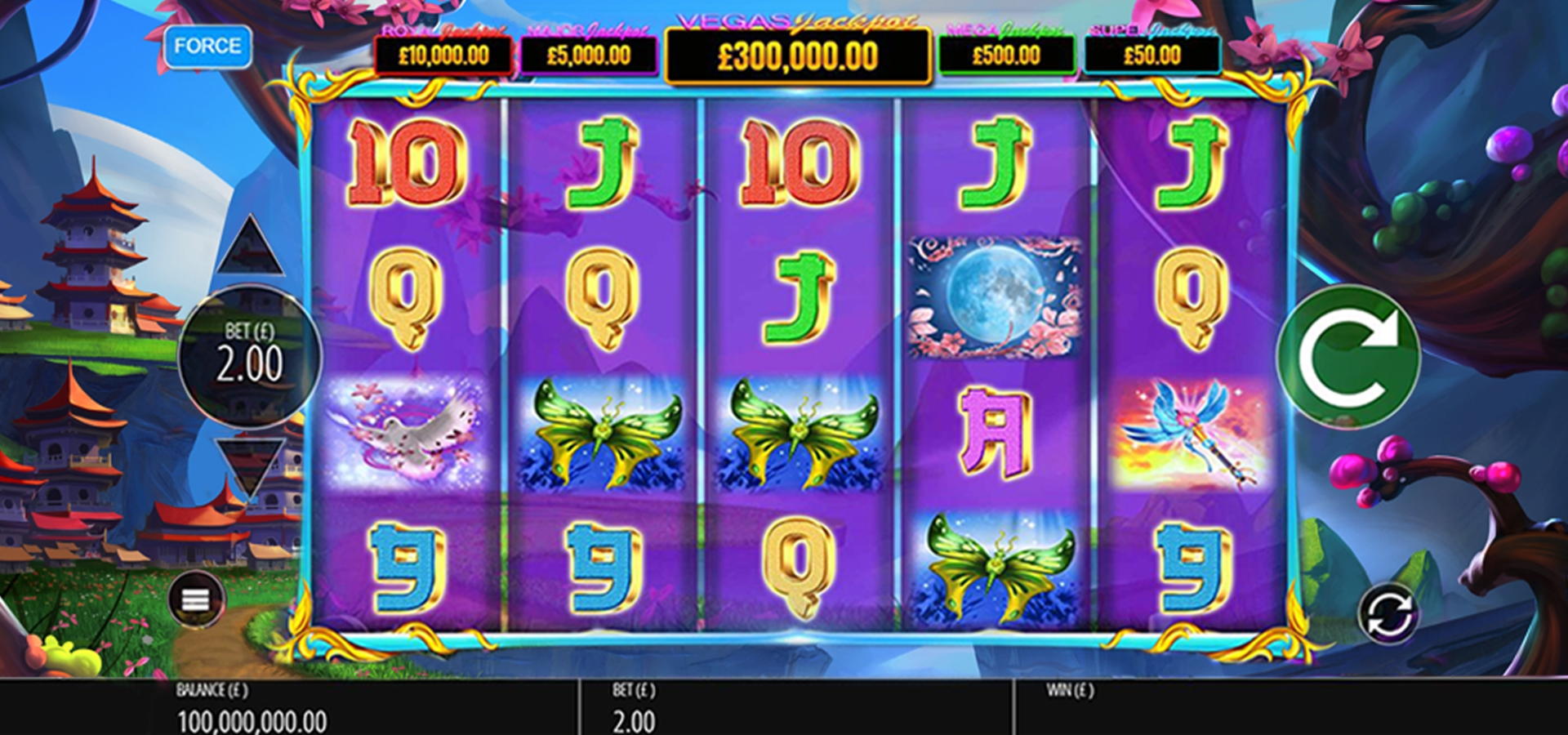 EUR 1030 no deposit bonus at Spinland Casino