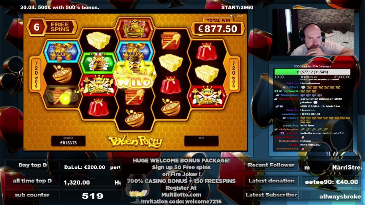 230% Casino match bonus at Spin Palace Casino