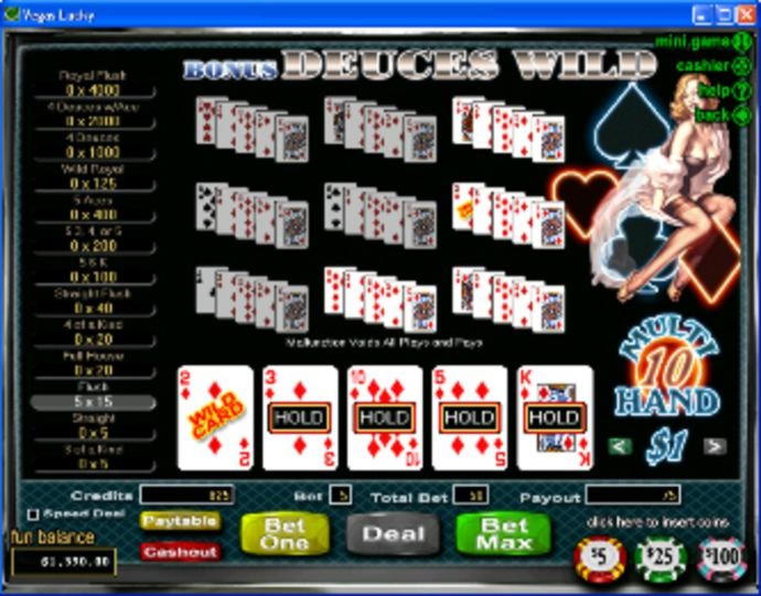 610% Deposit match bonus at Get Lucky Casino