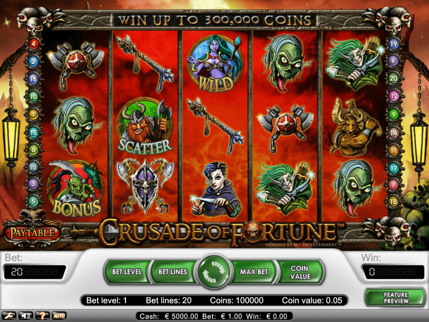 Eur 340 Free Chip Casino at King Billy Casino