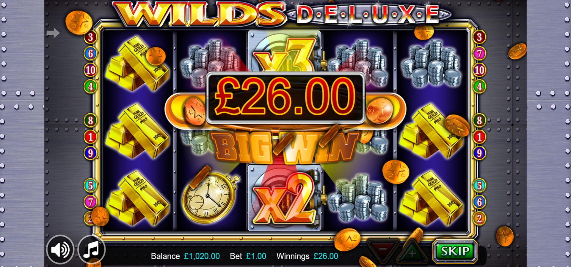 280 Free Casino Spins at bWin Casino