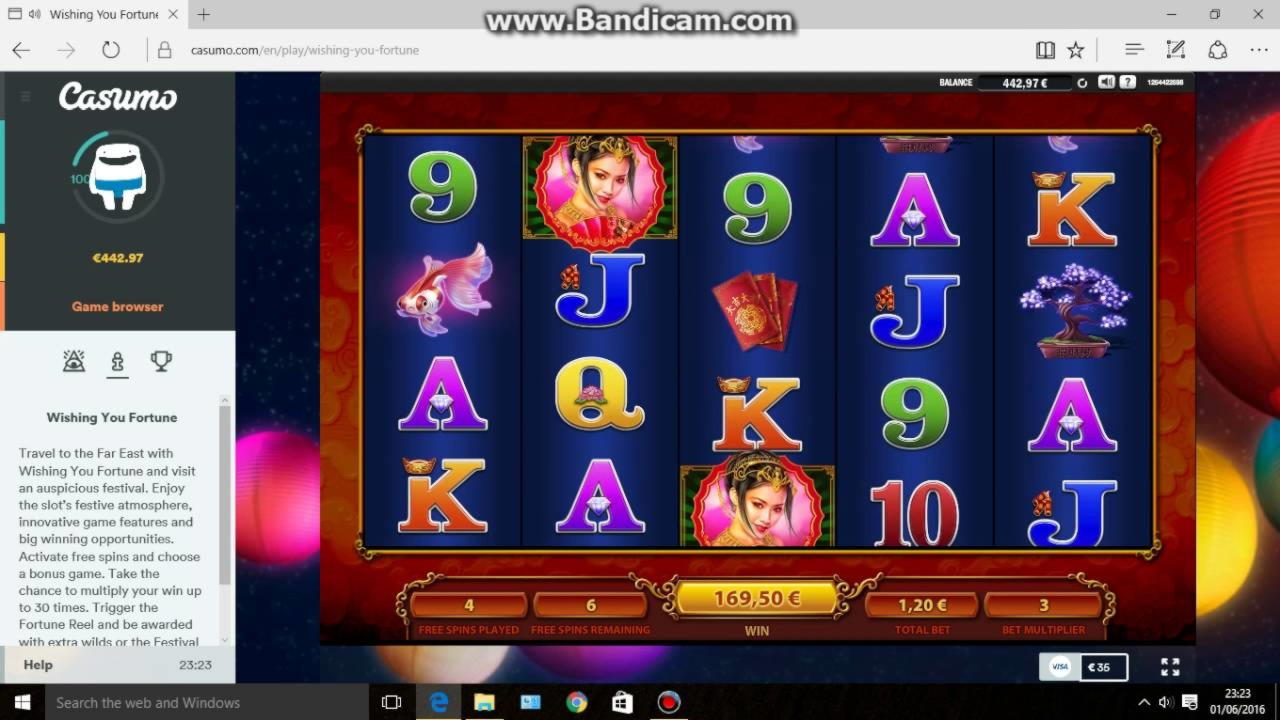 10 Free casino spins at Get Lucky Casino