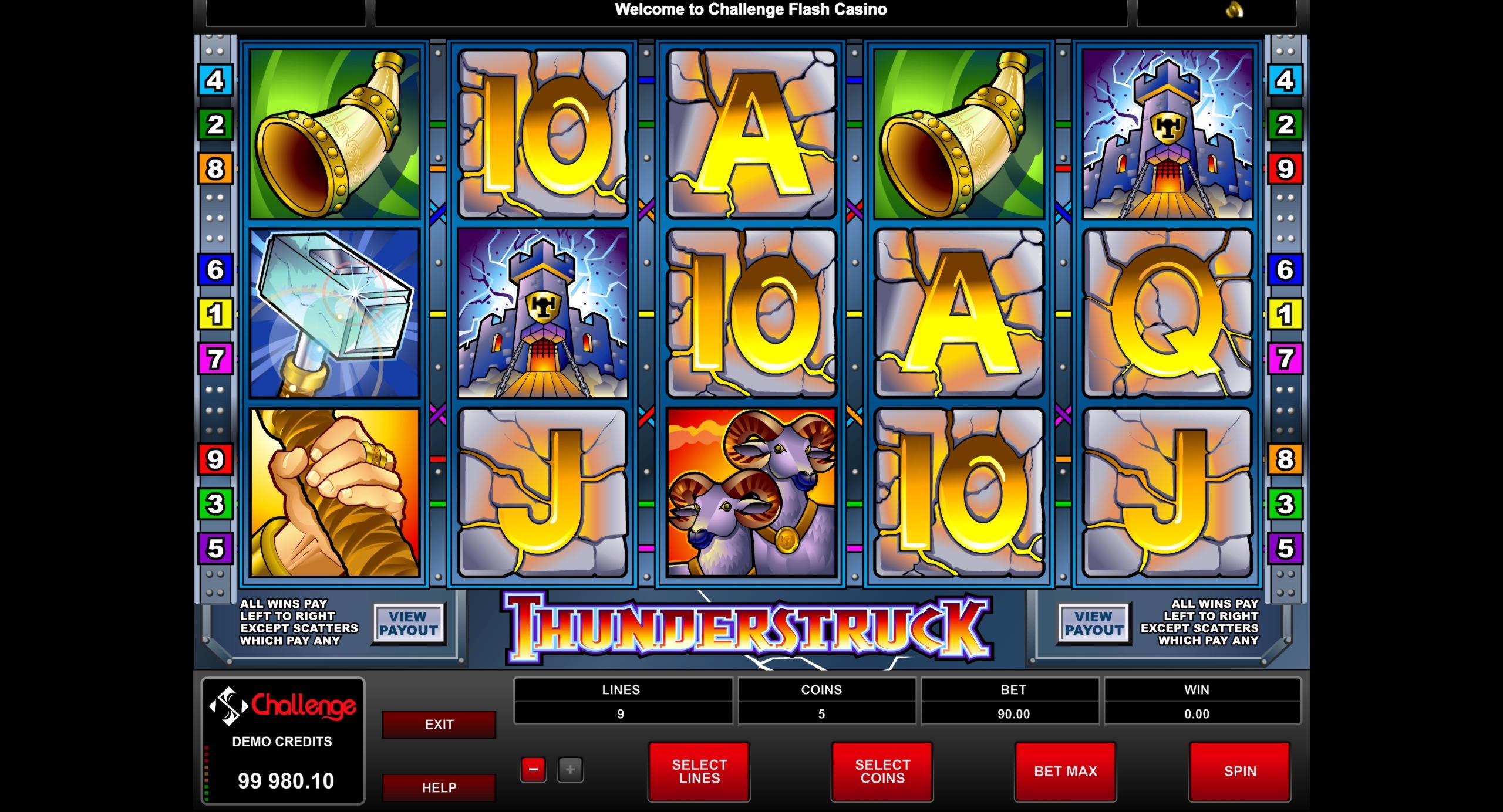 $3535 No deposit bonus casino at Party Casino