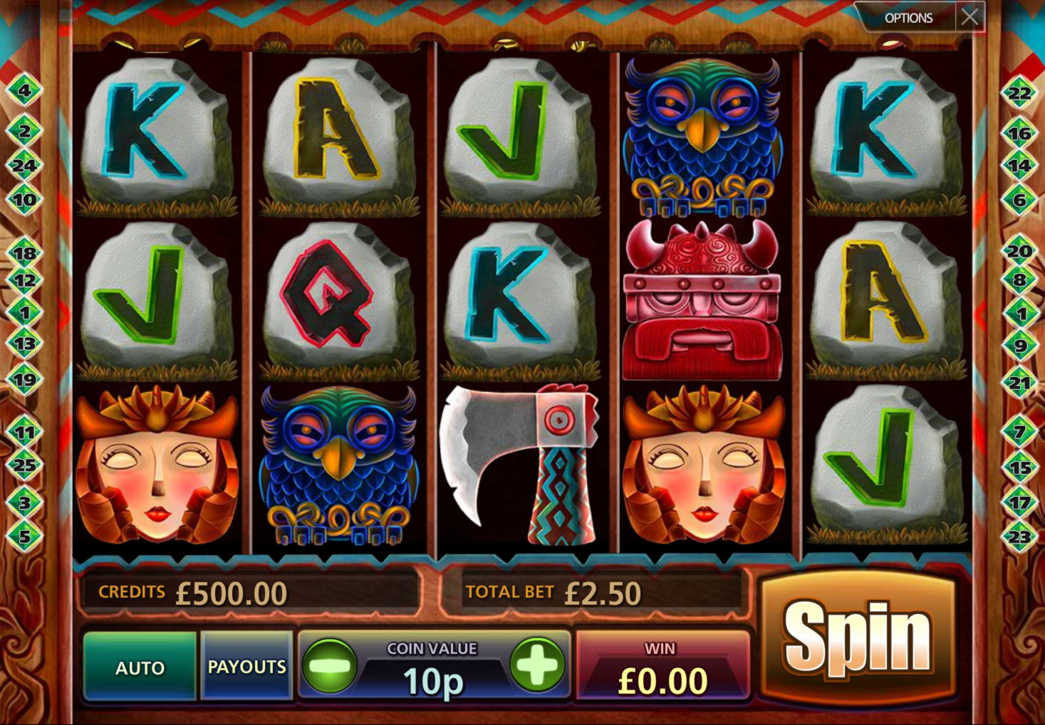 €125 casino chip at Party Casino