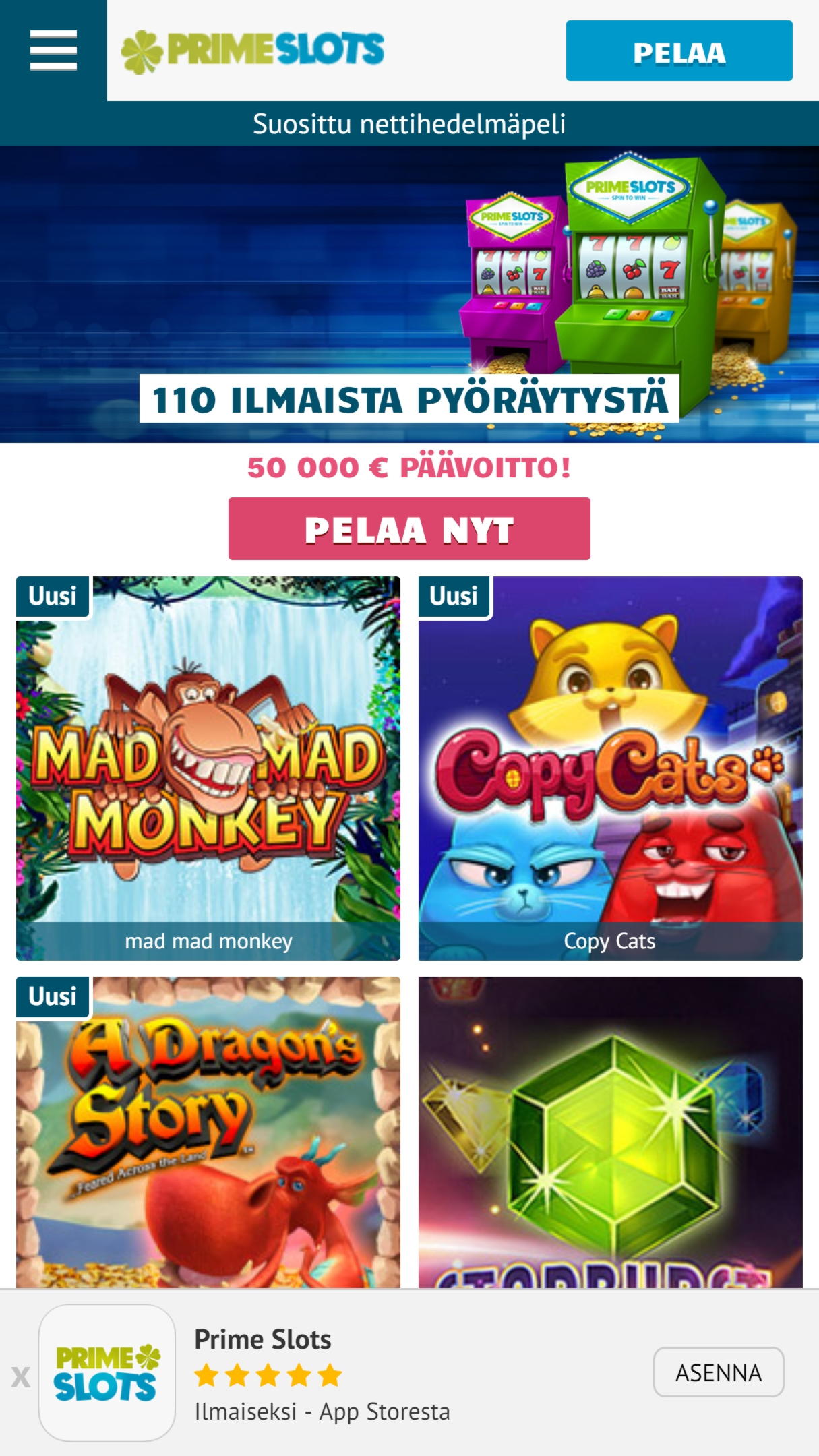 840% First deposit bonus at Fruity Casa Casino