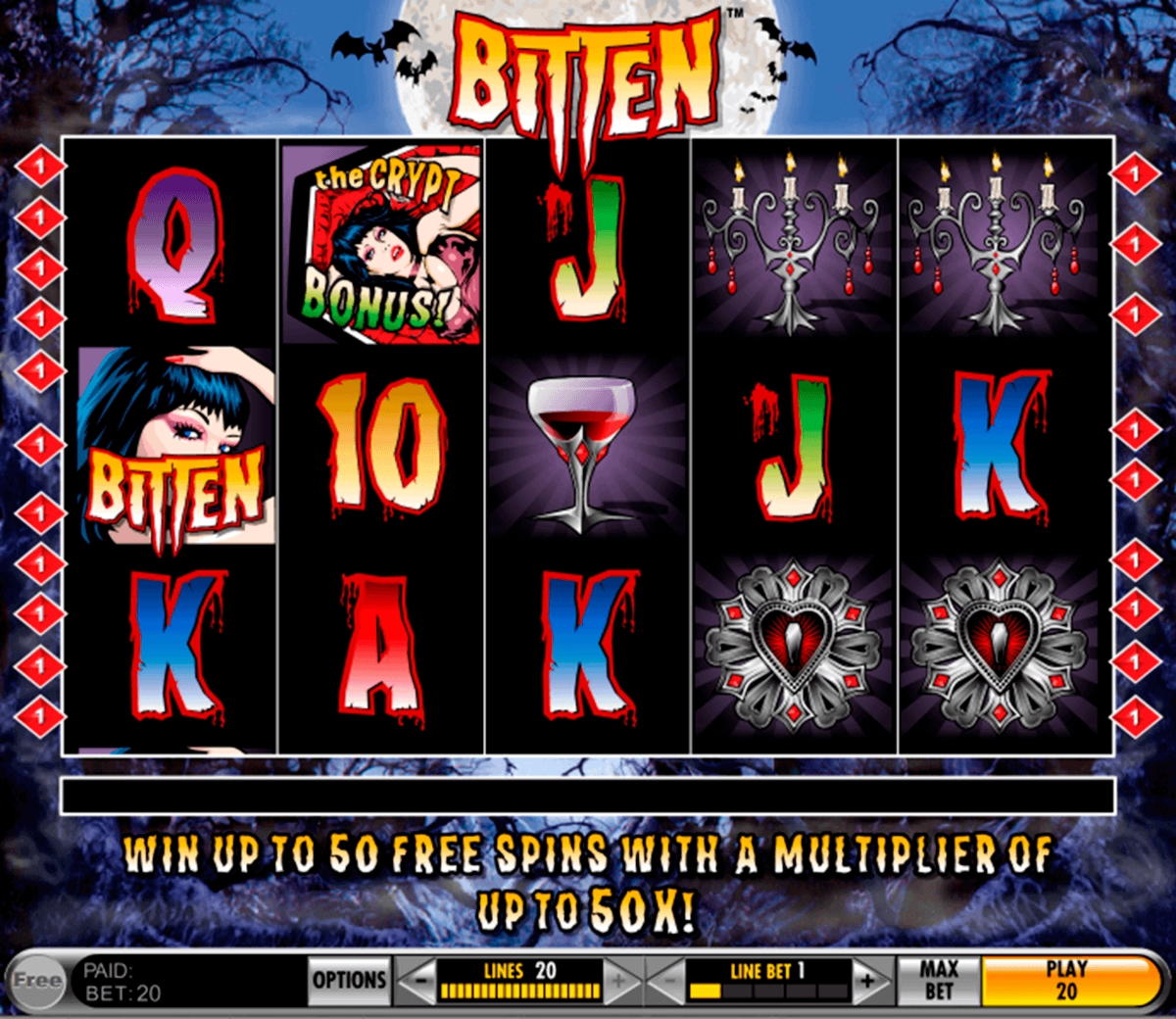 €545 FREE Casino Chip at Come On Casino