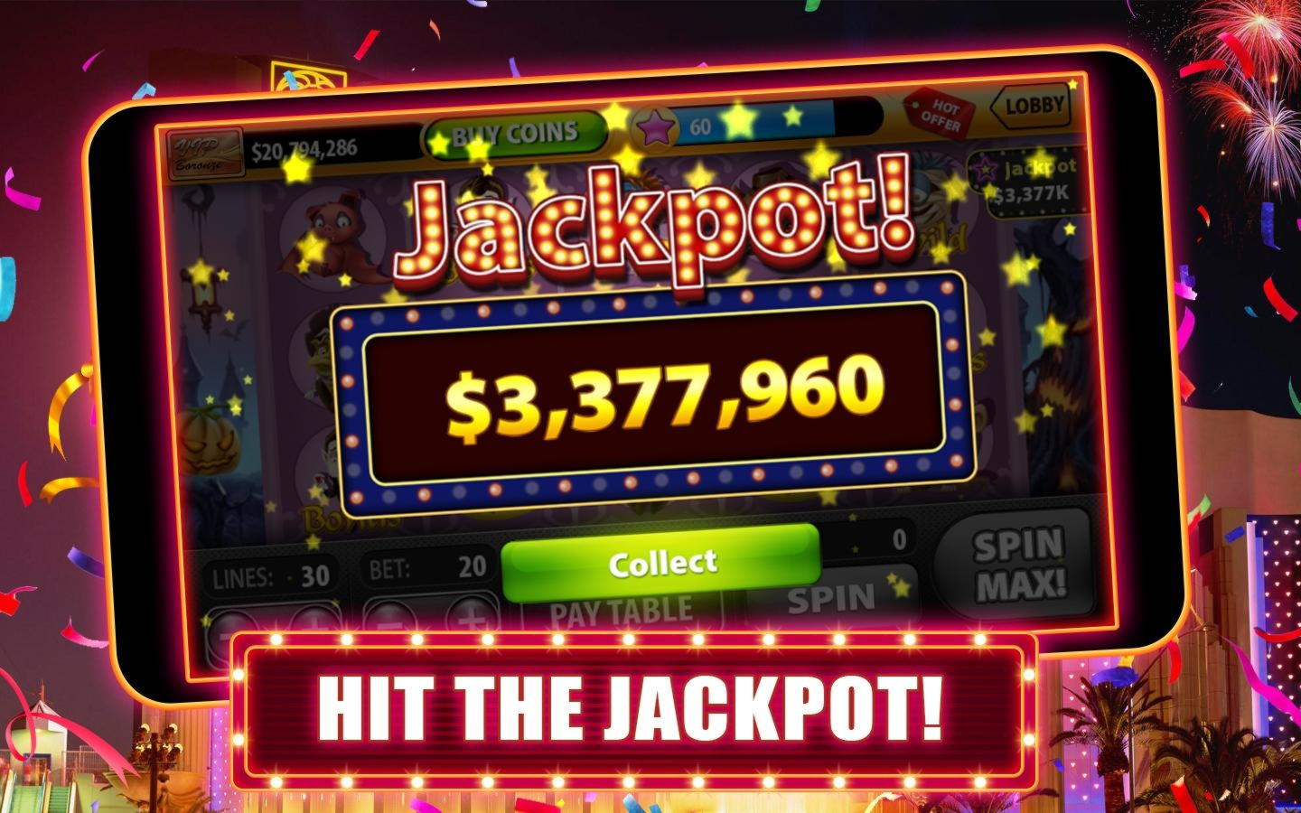 €60 FREE CHIP CASINO at Jackpot City Casino