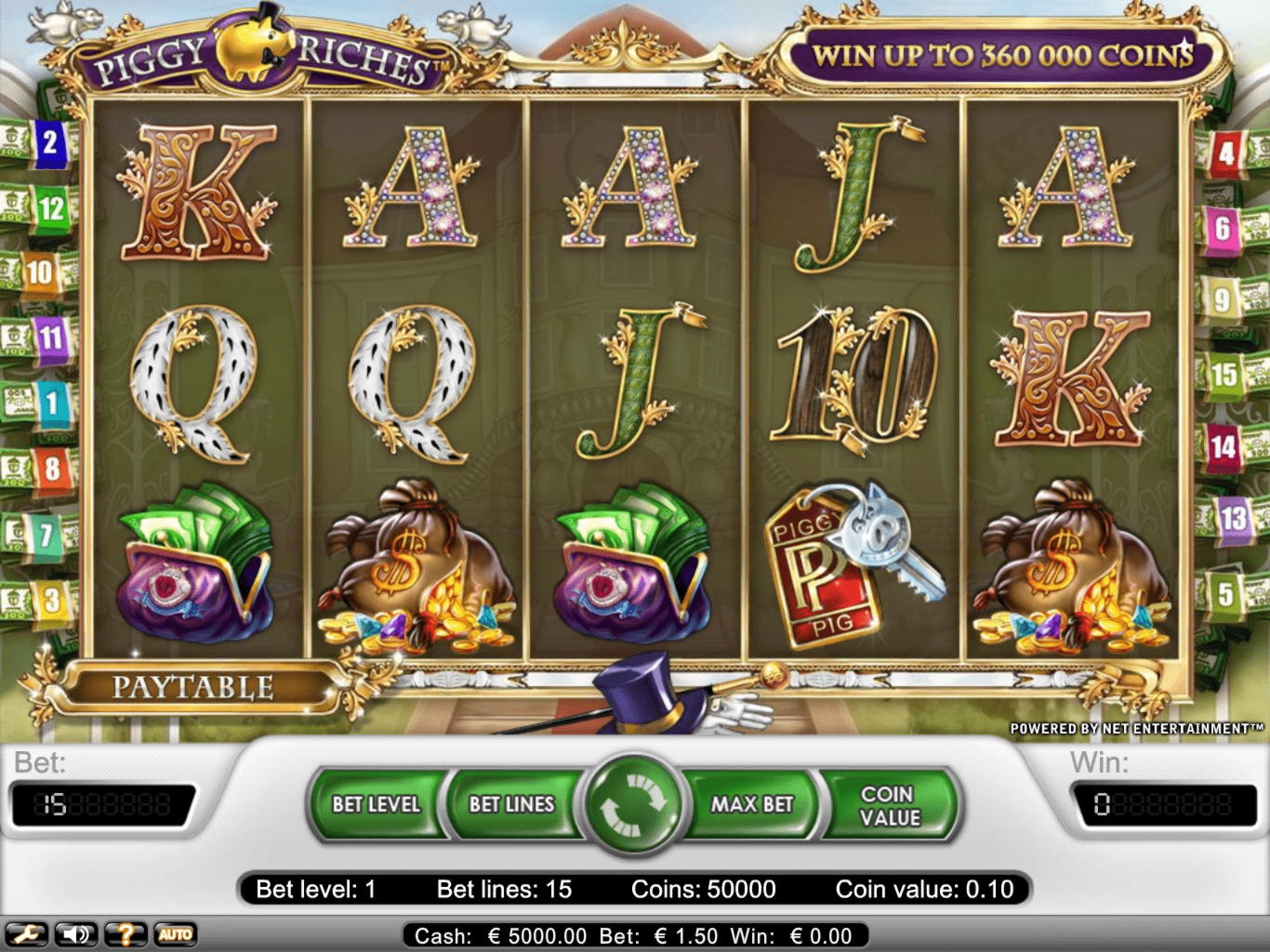EURO 215 Tournament at King Billy Casino