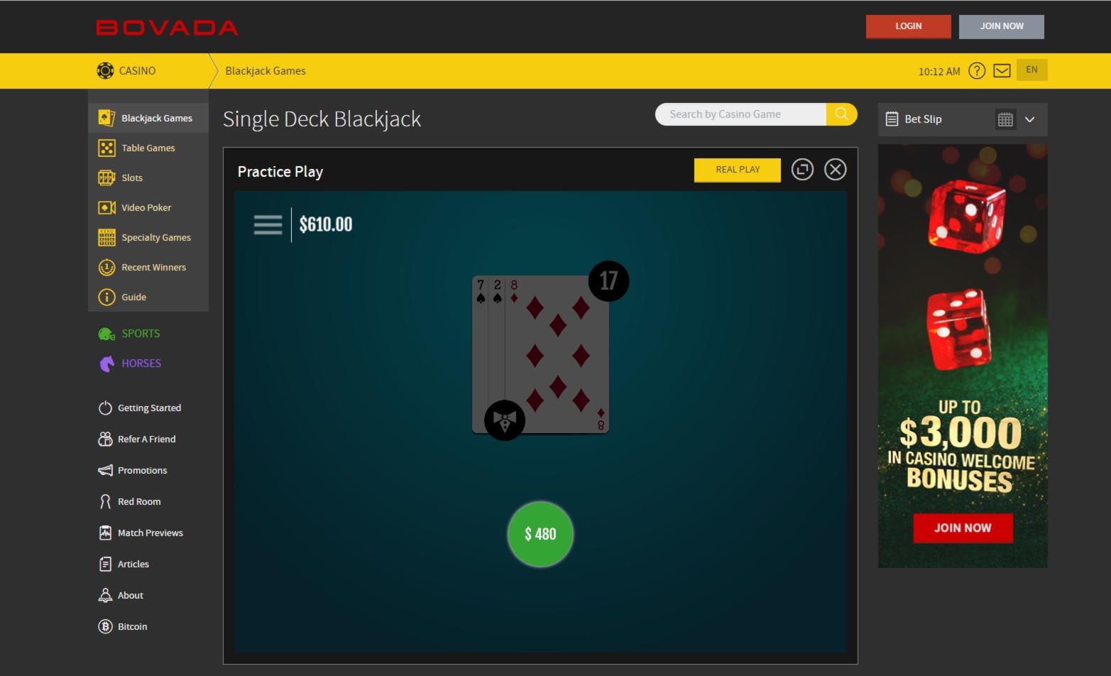 255% No Rules Bonus! at Betway Casino
