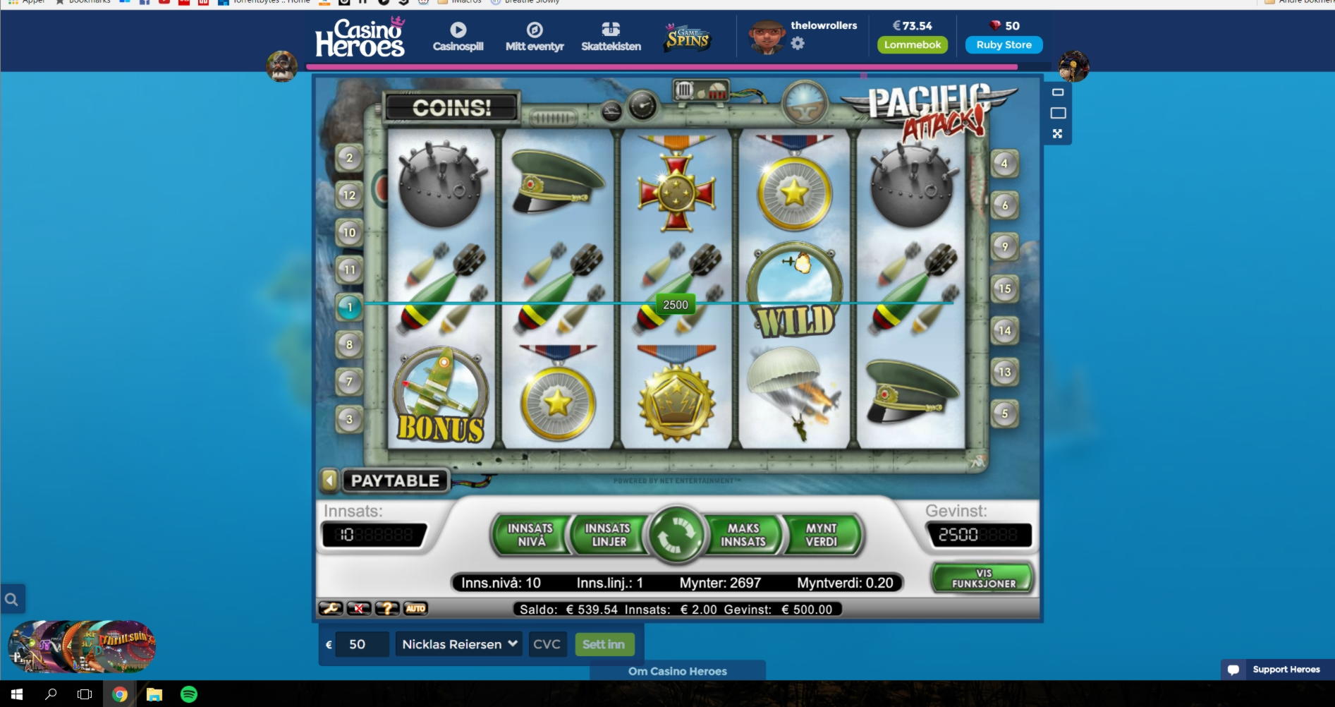 20 FREE Spins at Mega Casino