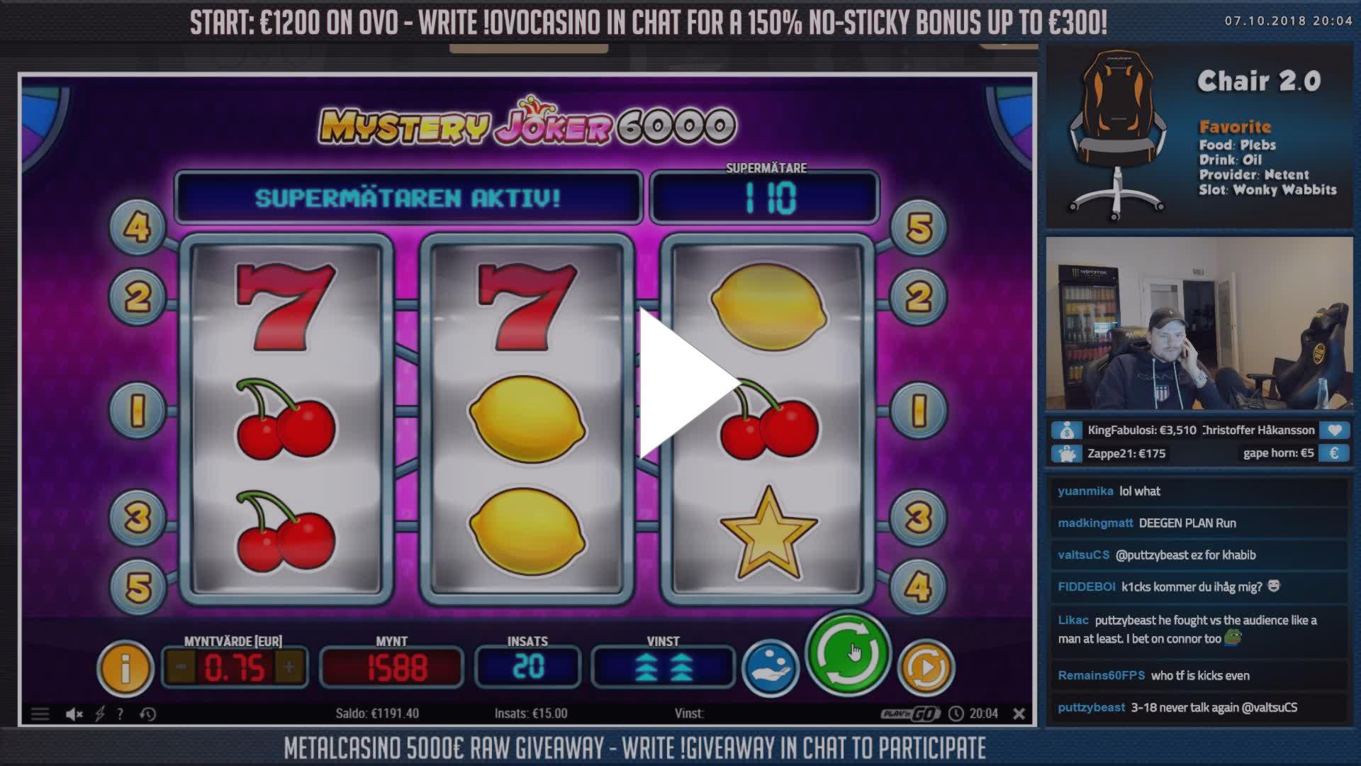 €505 FREE CHIP at Party Casino