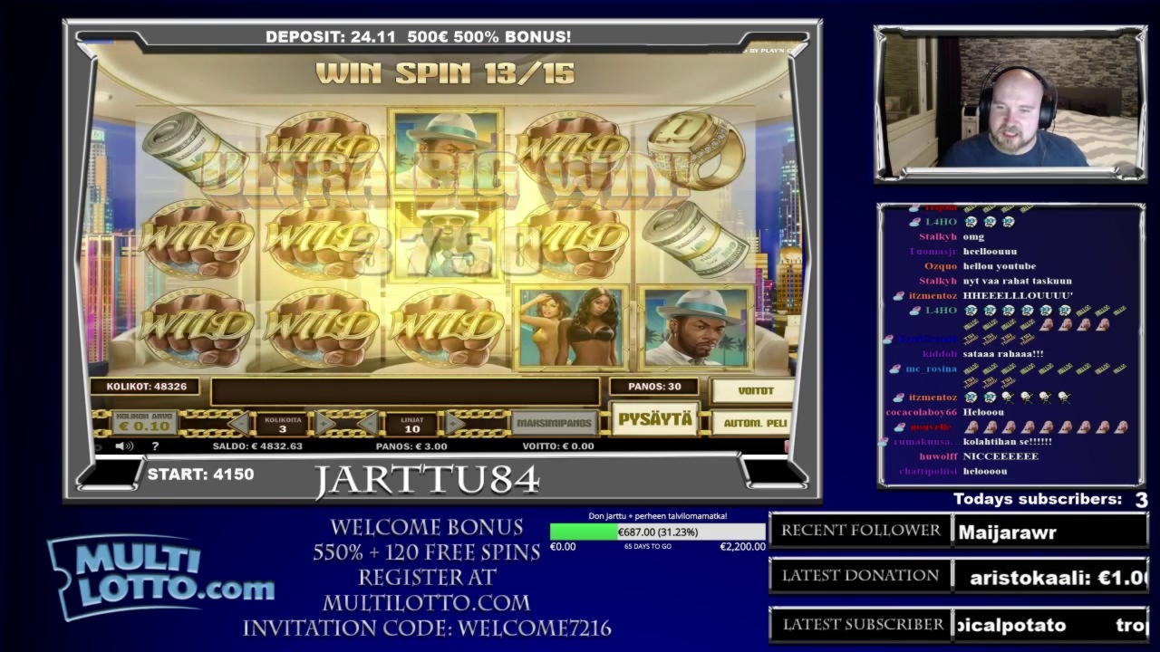 £1025 No deposit bonus at King Billy Casino