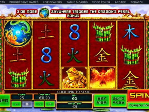 330% Casino match bonus at Party Casino