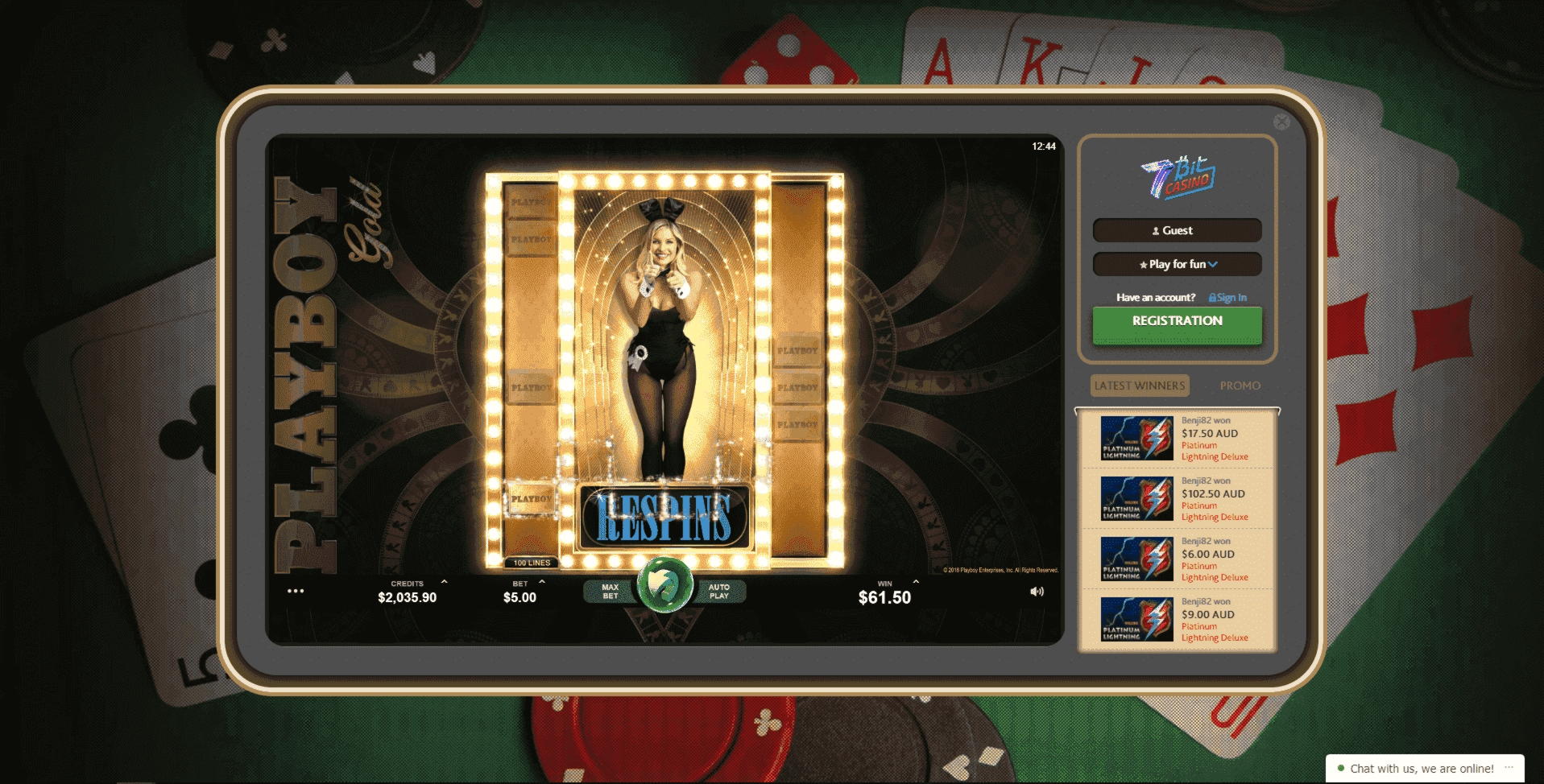 $525 Free Cash at Casino-X