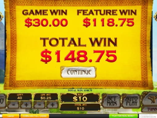 290 Free spins at Party Casino