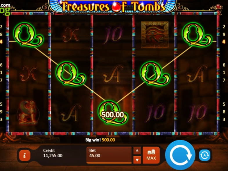 745% Signup casino bonus at Wink Slots Casino