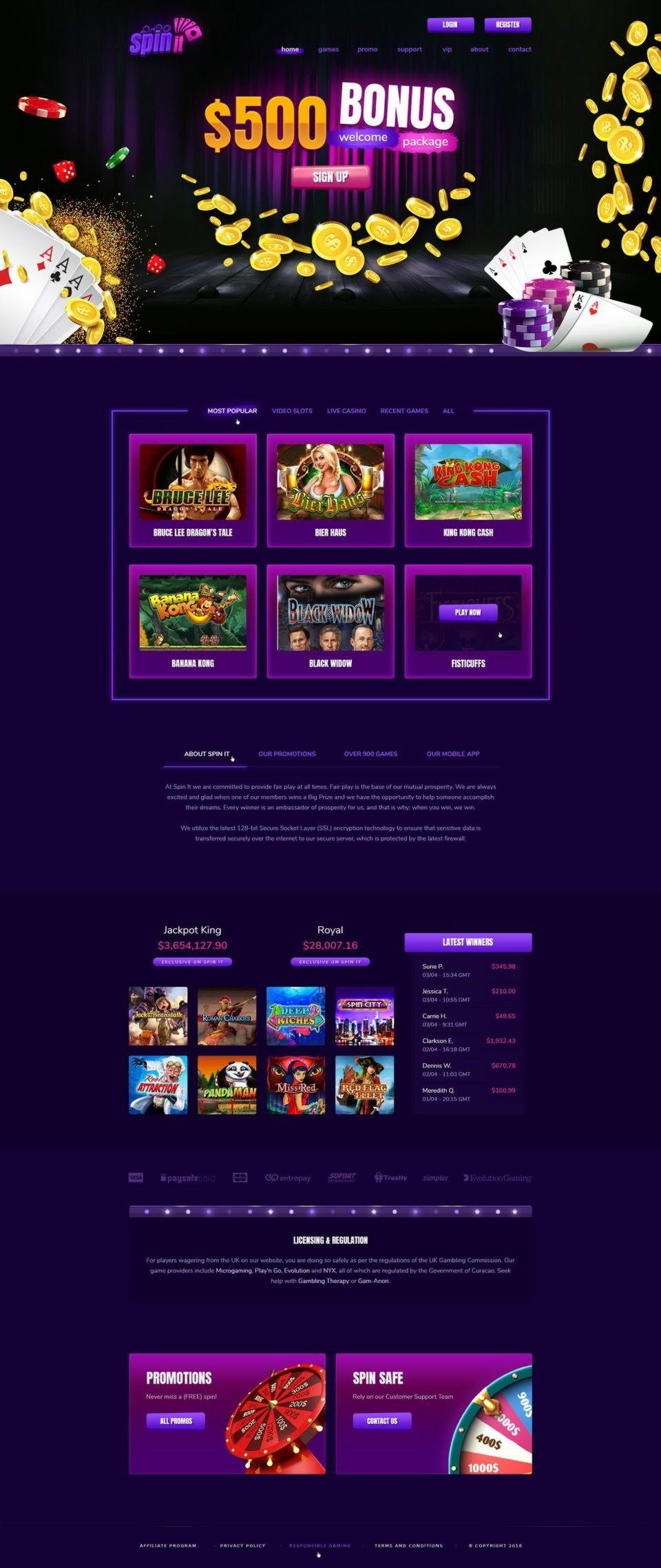 €4370 No Deposit at Fruity Casa Casino