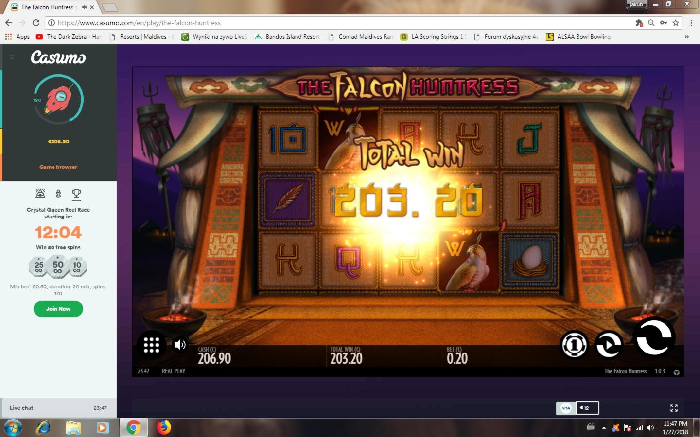 60 FREE SPINS at Spin Palace Casino