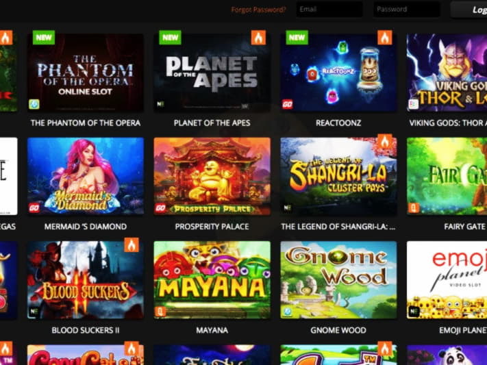 645% Casino Welcome Bonus at Come On Casino