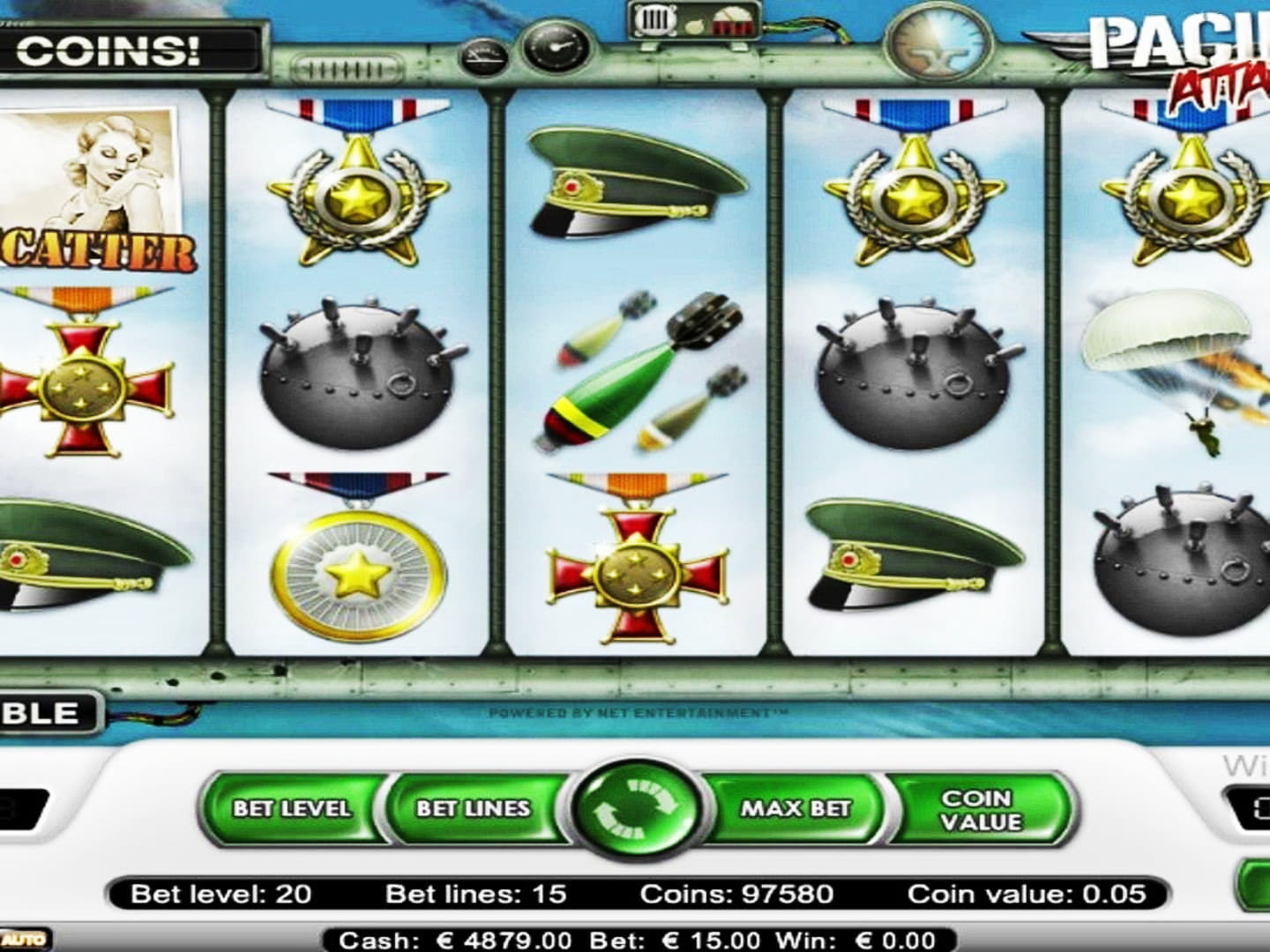22 Loyalty Free Spins! at bWin Casino