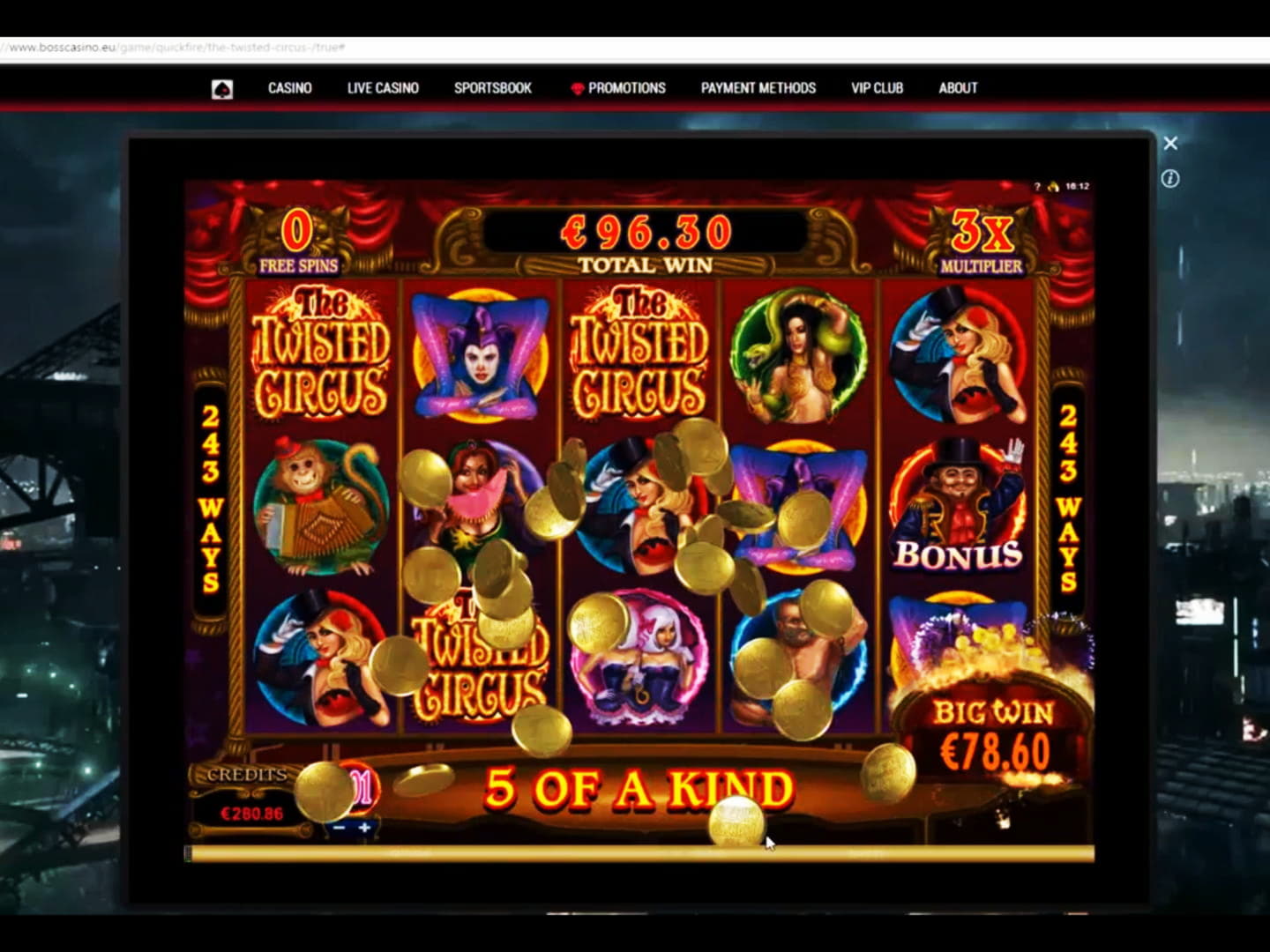 €260 FREE CASINO CHIP at Casino-X