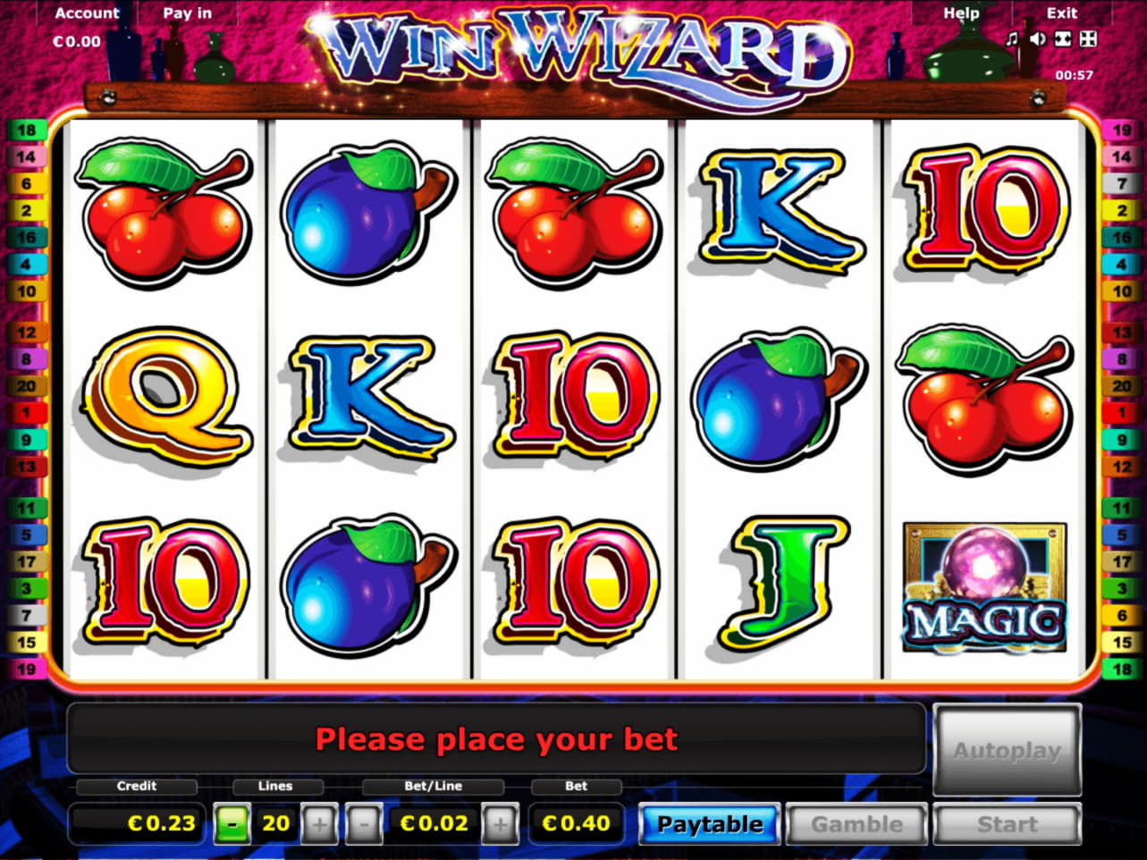 260 Free Spins no deposit at Wink Slots Casino
