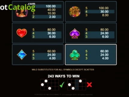 44 Free spins at Party Casino