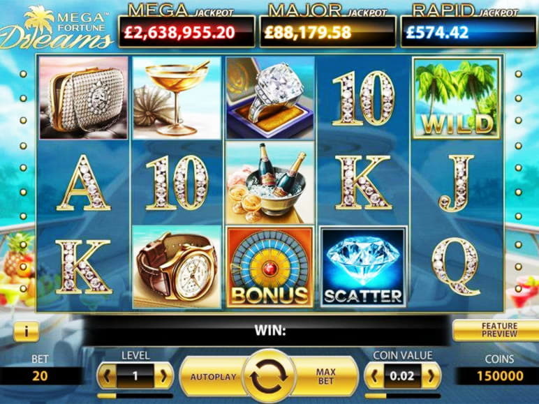 220% Match at a casino at Royal Panda Casino