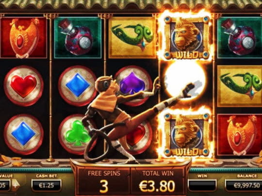 295 free spins at Spin Palace Casino