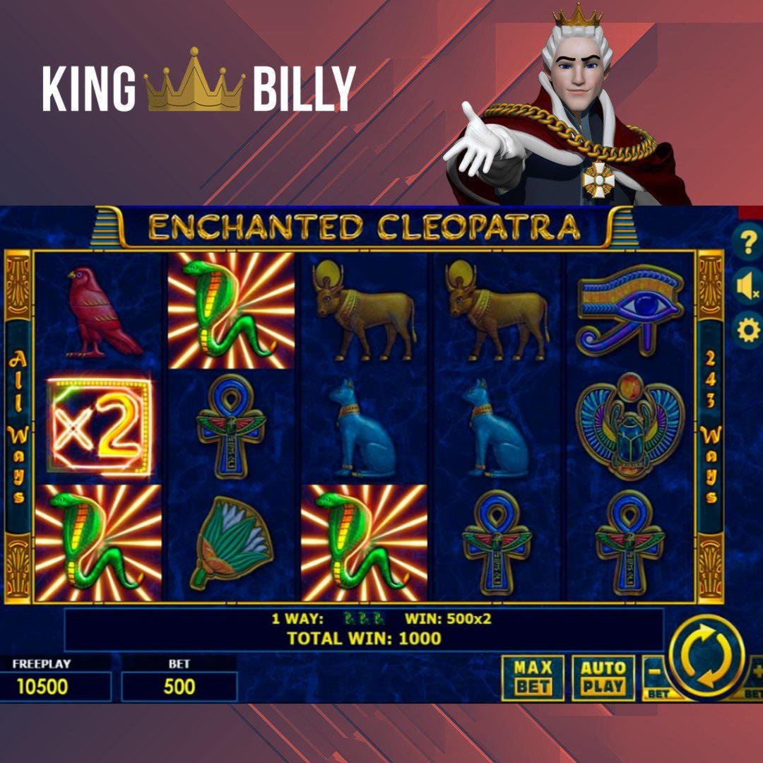 111 Free Spins right now at King Billy Casino