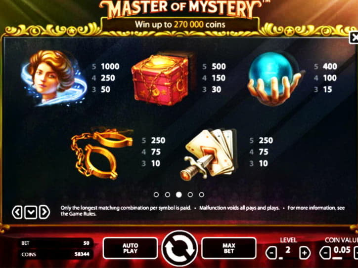 220 Free spins casino at Mansion Casino