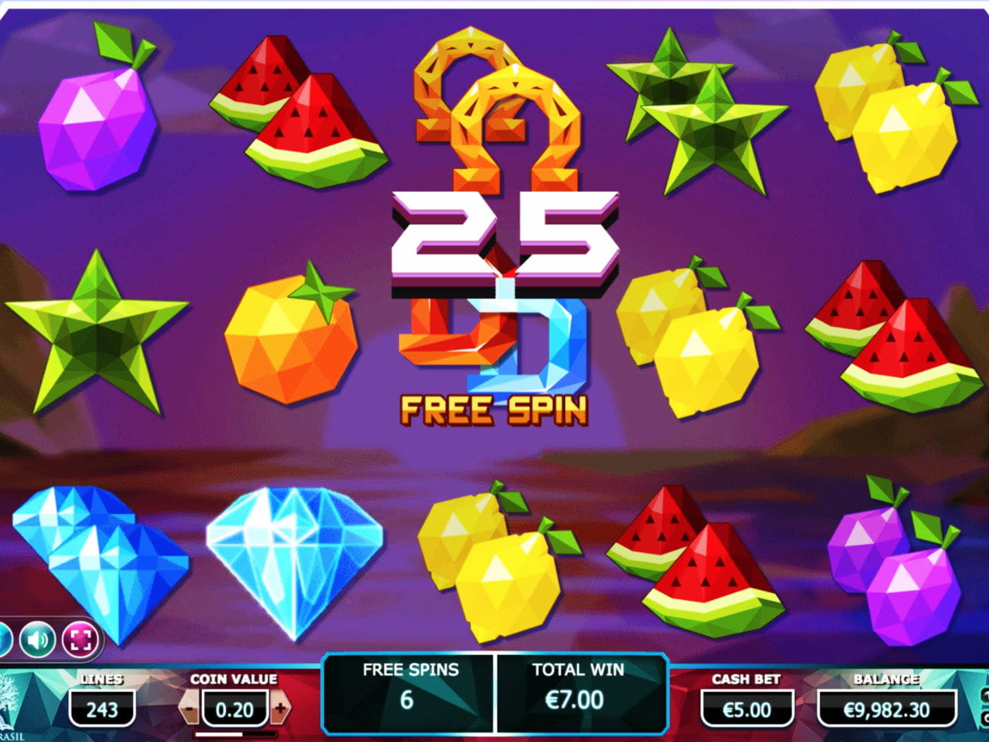 77 free spins at Betway Casino