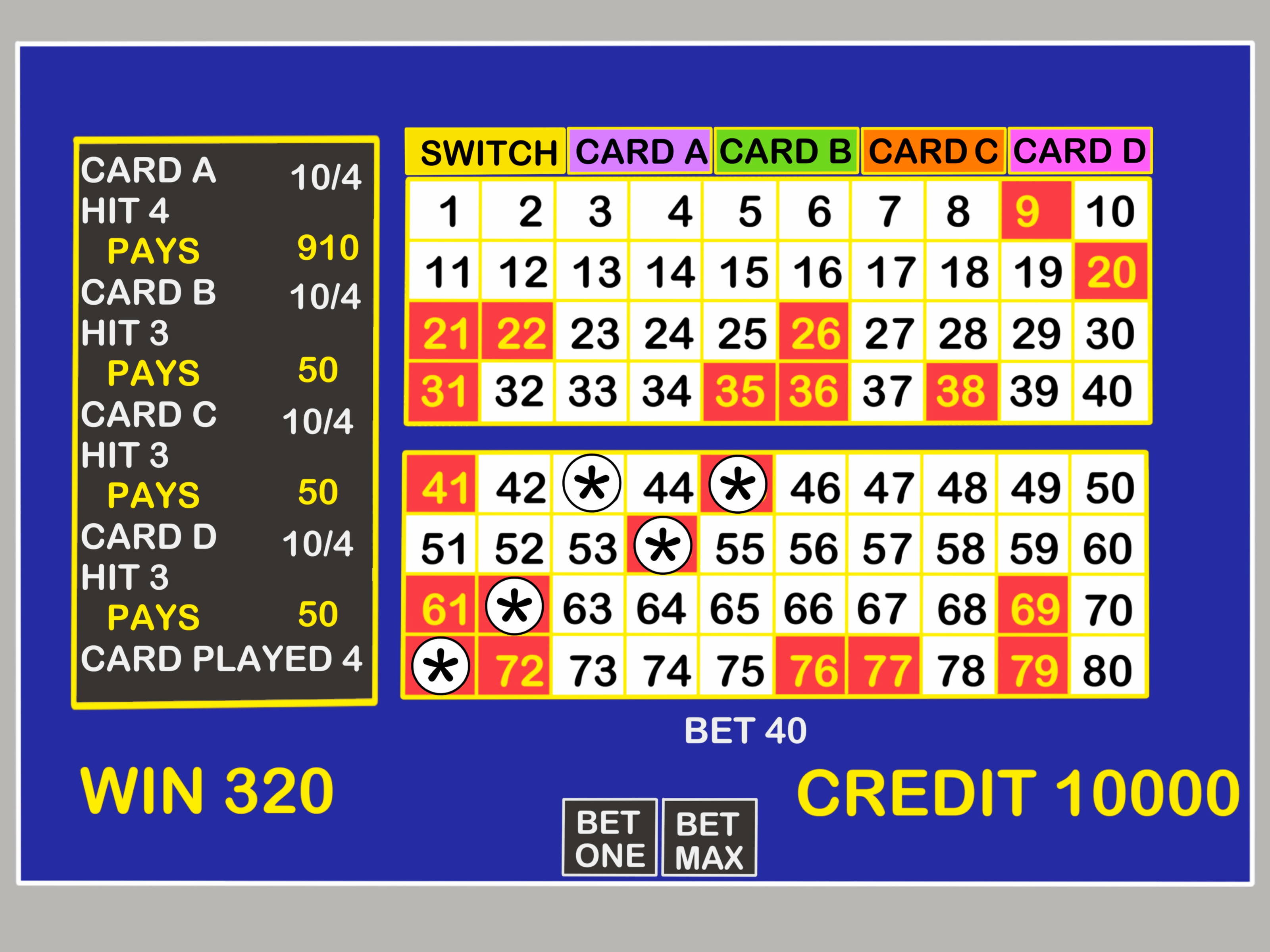 EURO 340 Tournament at Mega Casino