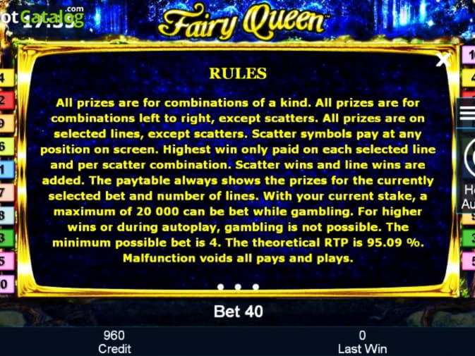 EURO 1260 No deposit at King Billy Casino