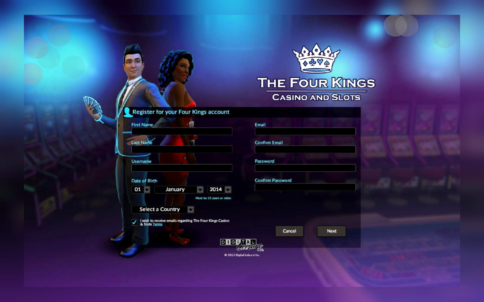 195 Trial Spins at Wink Slots Casino