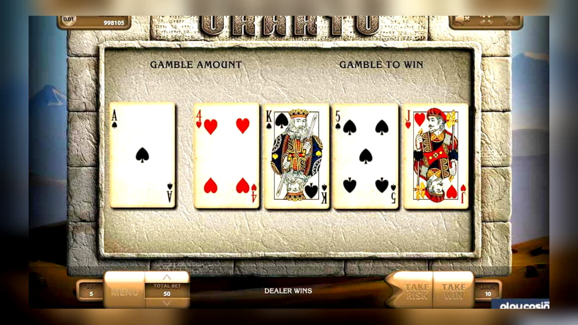 105% Match at a casino at Rizk Casino