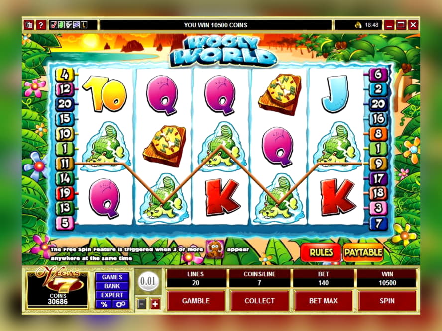 20 Loyal Free Spins! at bWin Casino