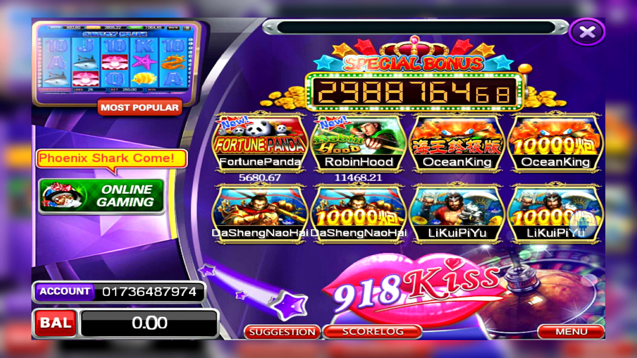 $505 free chip at Jackpot City Casino