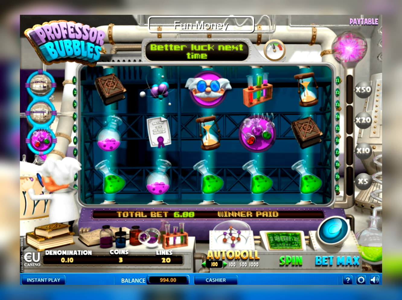 EUR 555 FREE CHIP at Wink Slots Casino