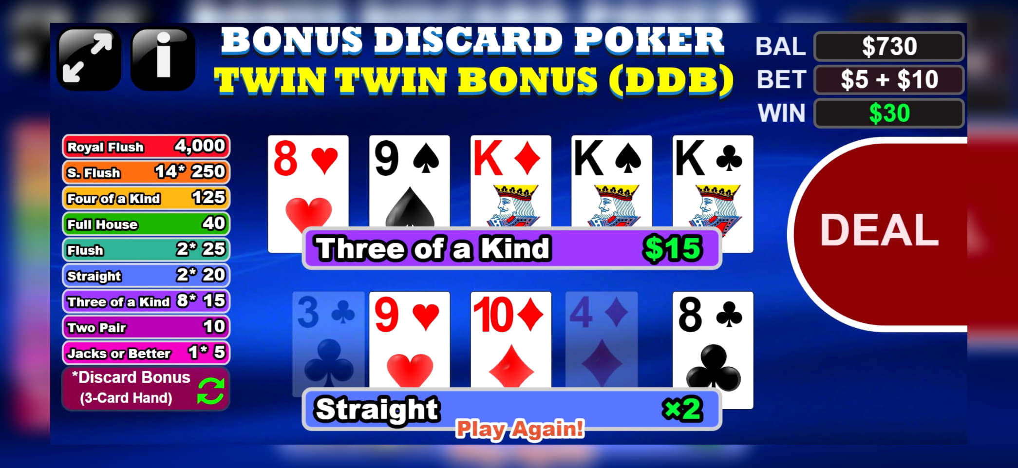 €20 Casino tournaments freeroll at Genesis Casino