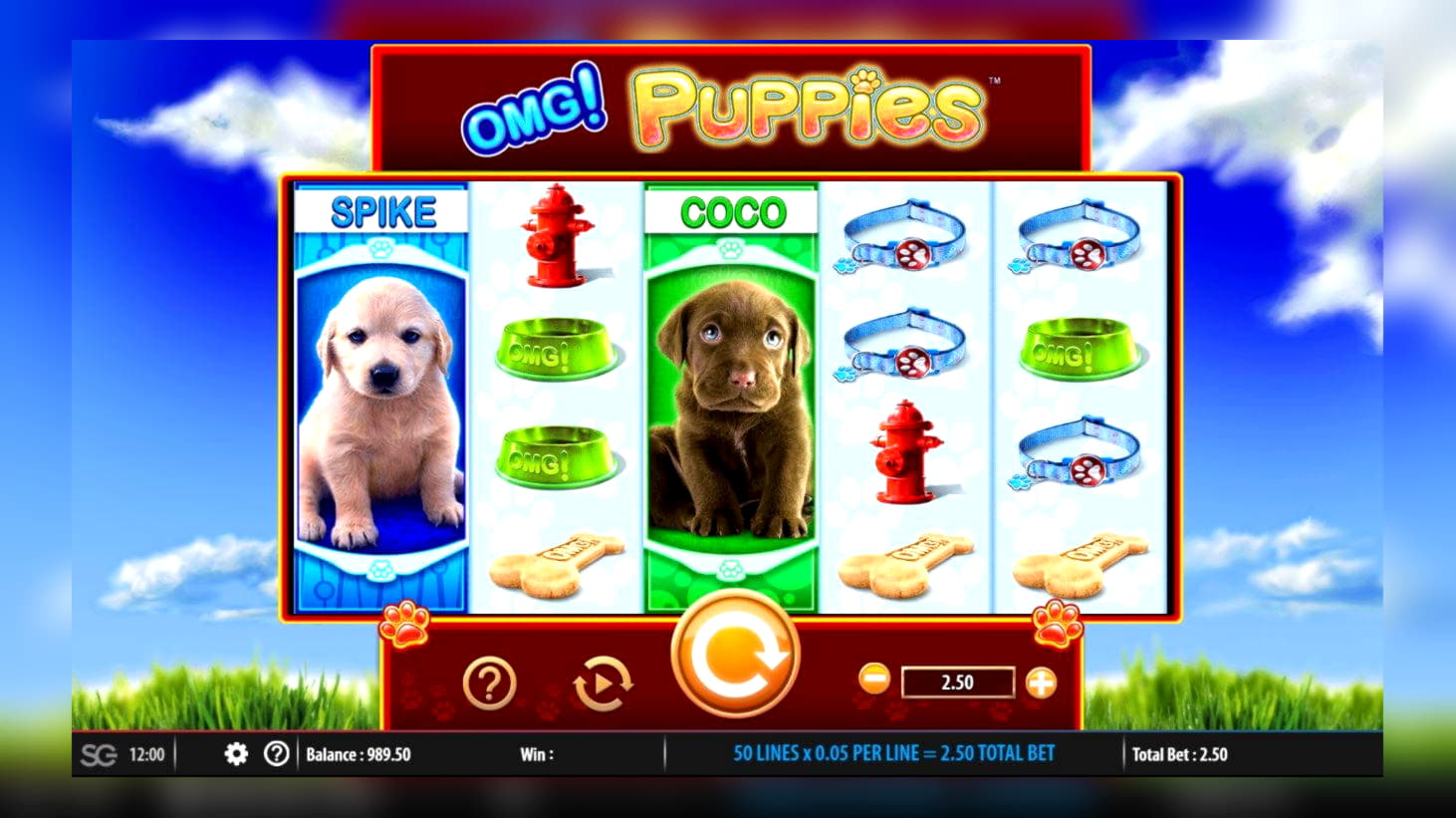 210 Free spins casino at Party Casino