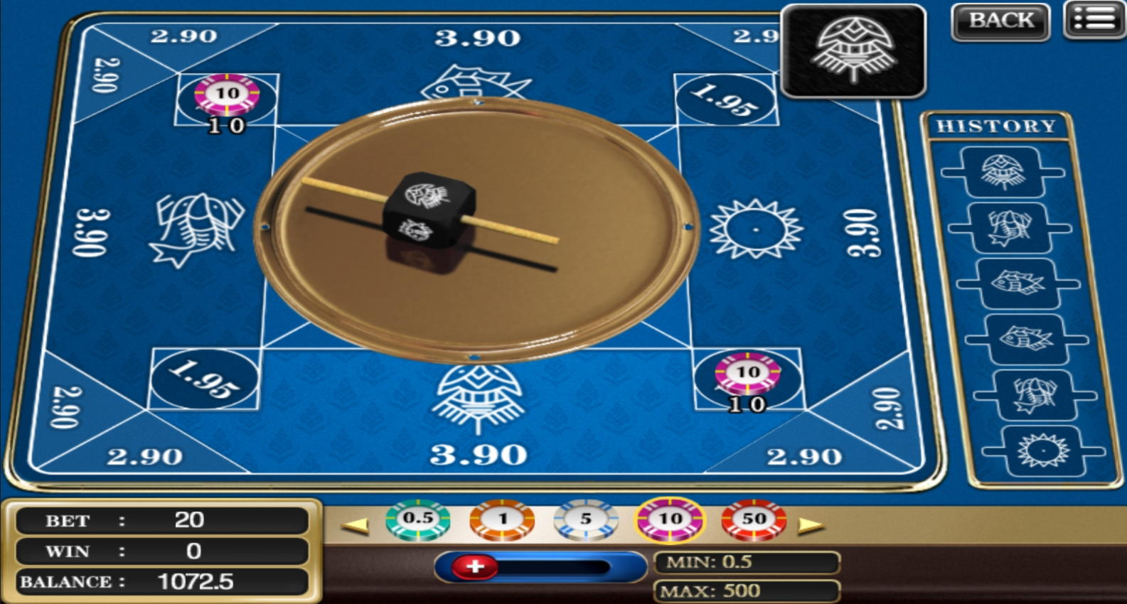 $20 Online Casino Tournament at bWin Casino