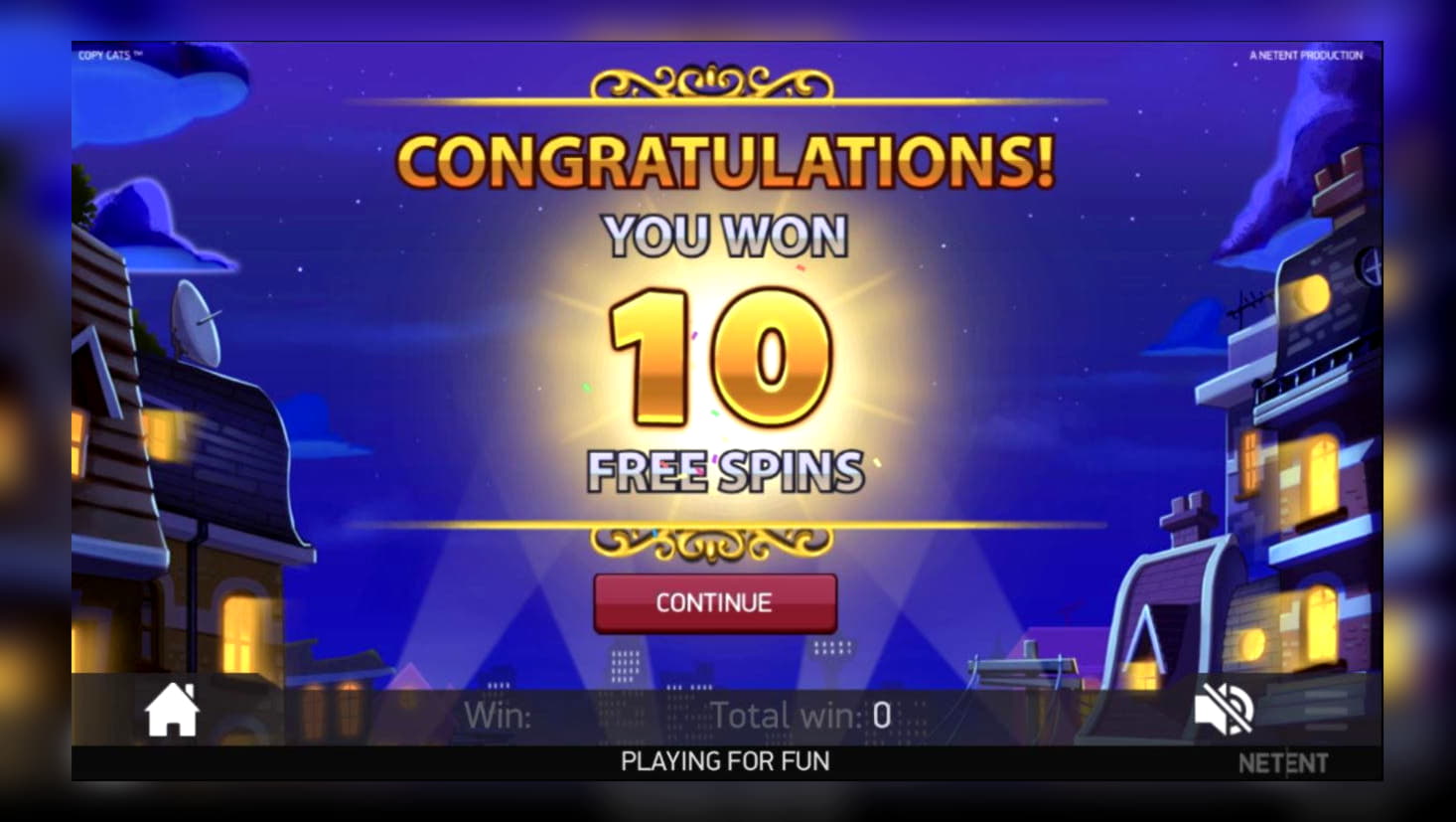 190 Free Spins at Net Bet Casino