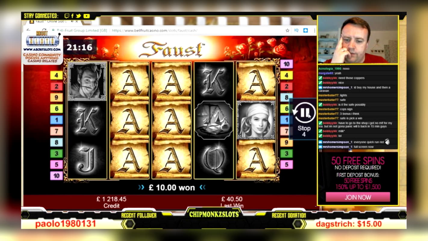 240 Free spins at King Billy Casino