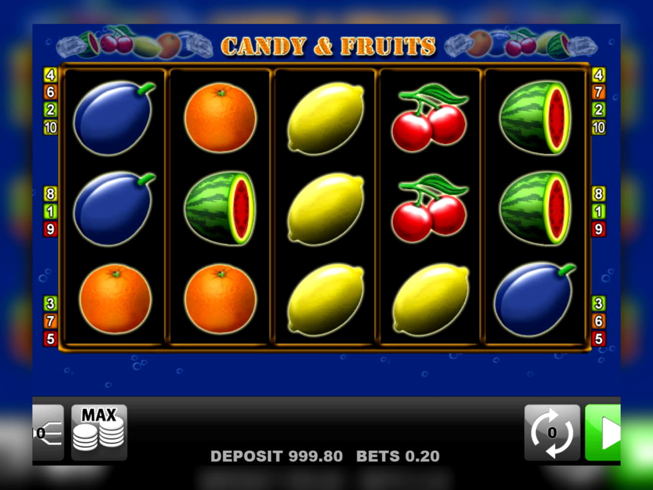 10 Free spins no deposit at Fruity Casa Casino