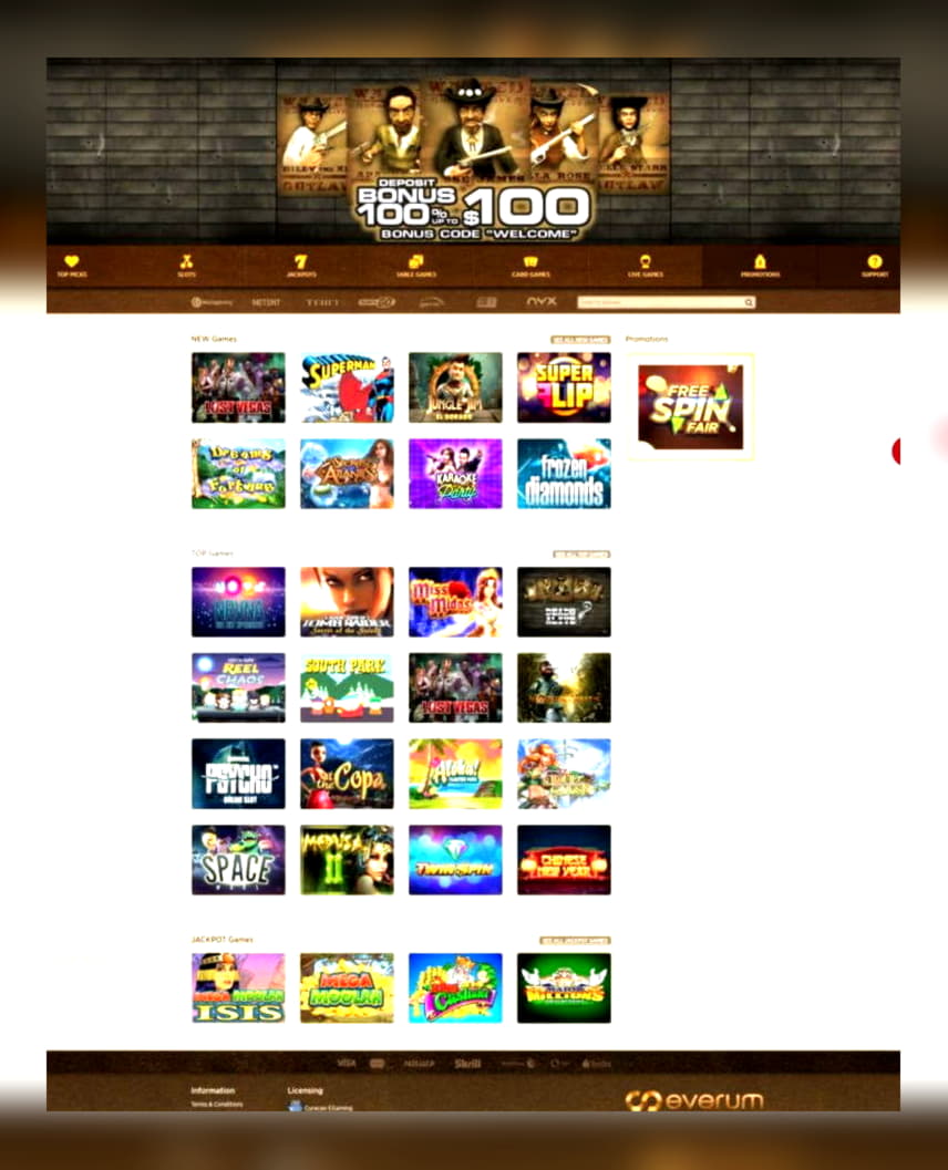 460% Deposit match bonus at Net Bet Casino