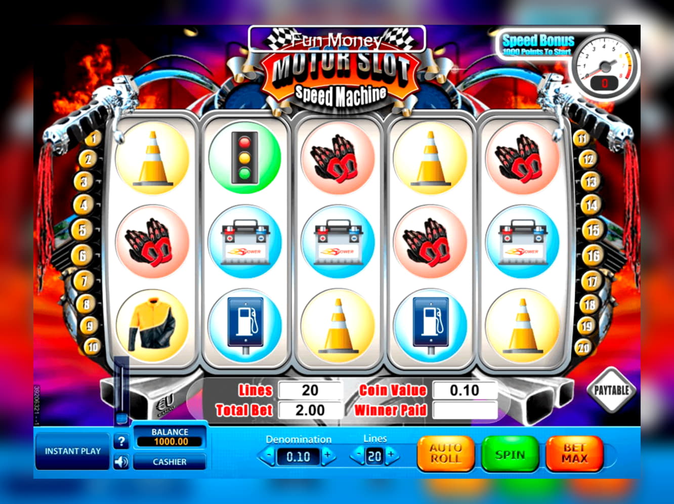 EURO 4505 No Deposit Bonus Casino at Mega Casino