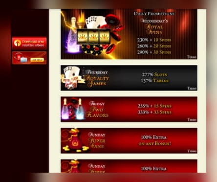 EUR 1111 Casino tournaments freeroll at Mega Casino