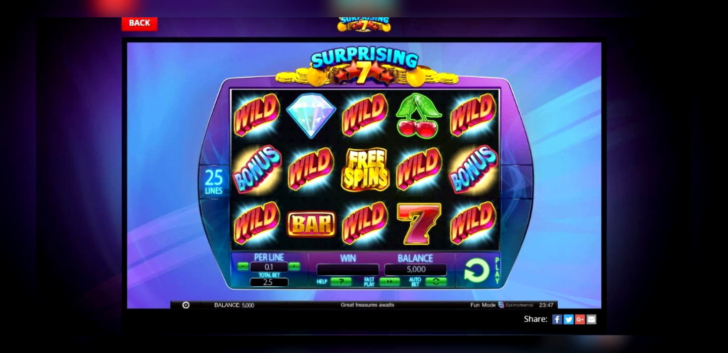 Eur 275 FREE CHIP CASINO at Spinland Casino