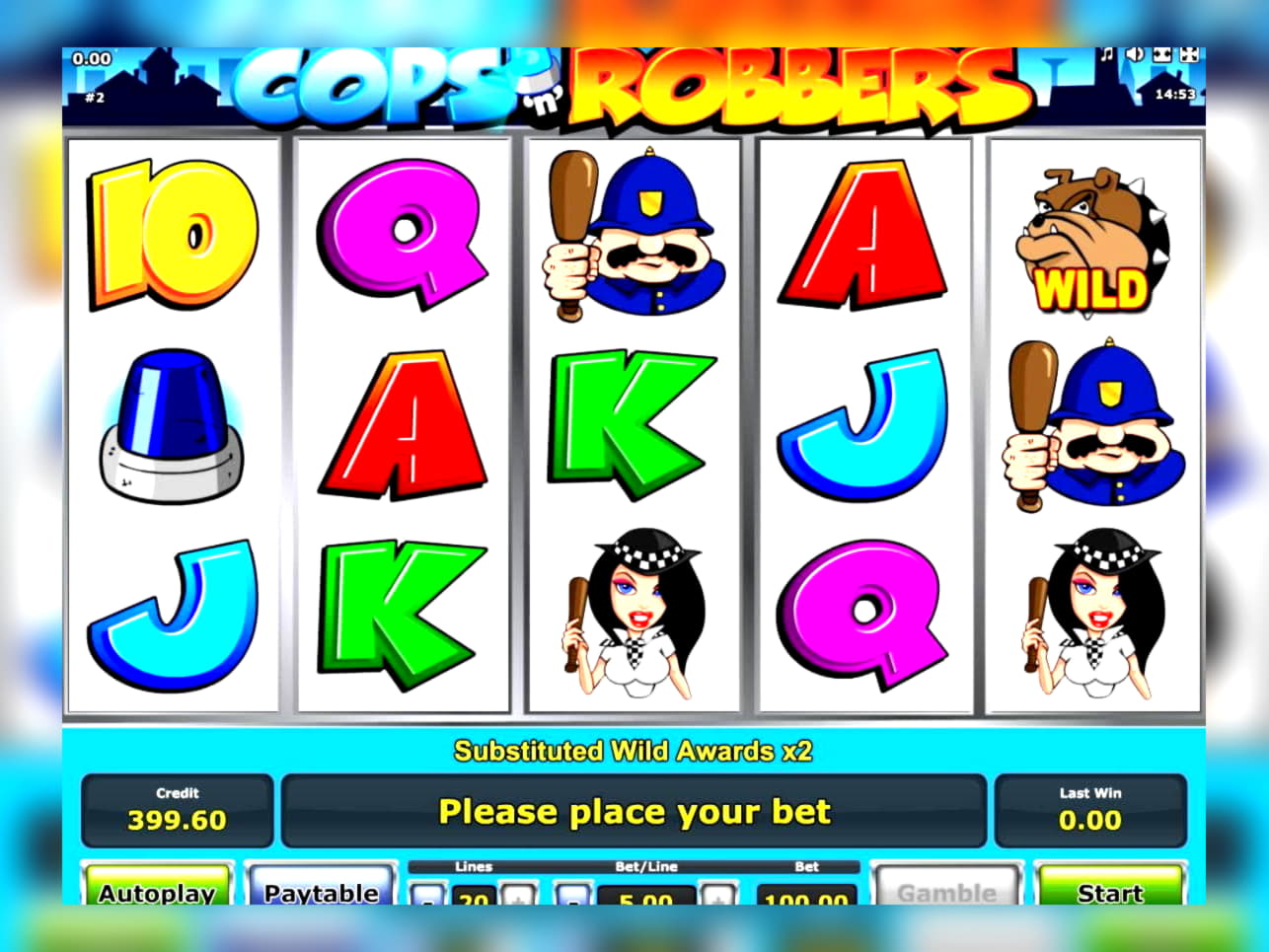 Eur 155 Daily freeroll slot tournament at Royal Panda Casino